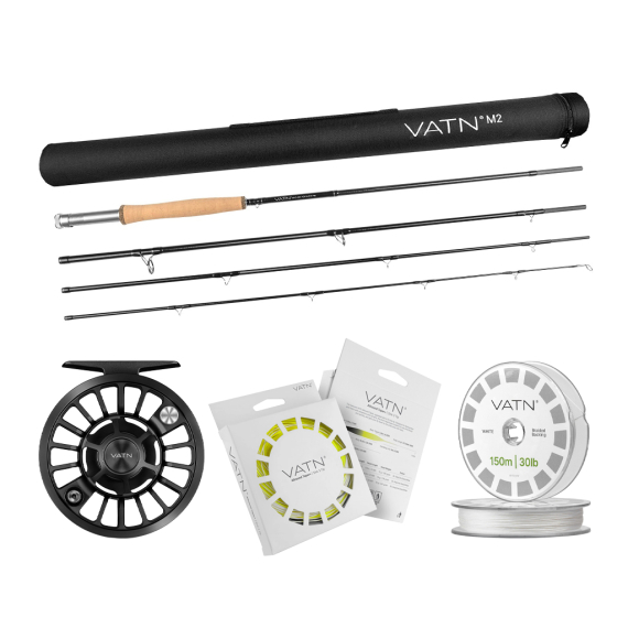 VATN M2 Allround Streamer Flugset 9\' - #6 i gruppen Fiskeset / Flugfiskeset / Flugfiskeset Enhands hos Sportfiskeprylar.se (BUNDLEVATNM29062026ARTS3)