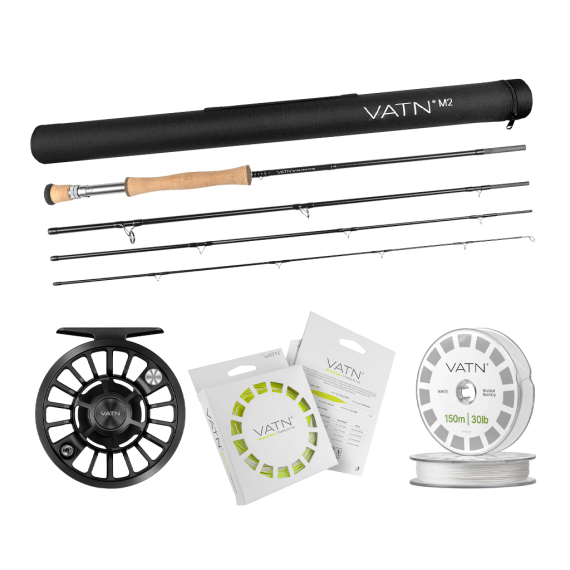 VATN M2 Allround Taper+ Flugset 9\' - #7 i gruppen Fiskeset / Flugfiskeset / Flugfiskeset Enhands hos Sportfiskeprylar.se (BUNDLEVATNM29072026ART)