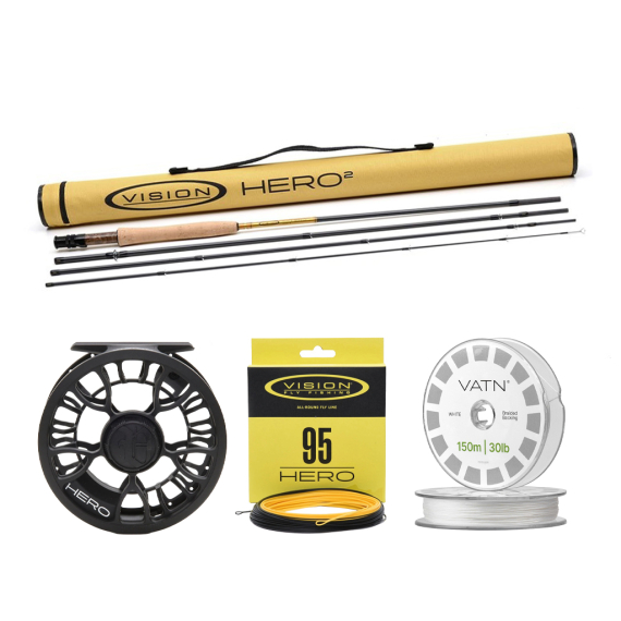 Vision Trout HERO² Flugset 9\'3\'\' - #6 i gruppen Fiskeset / Flugfiskeset / Flugfiskeset Enhands hos Sportfiskeprylar.se (BUNDLEVHII49362026H95)