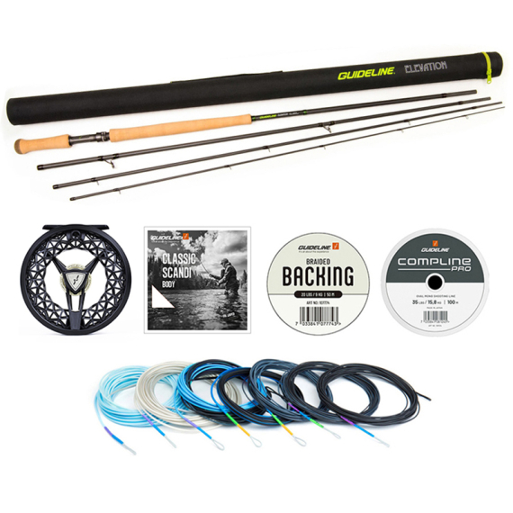 Guideline Elevation Tvåhands Flugset - 13\' #8/9 i gruppen Fiskeset / Flugfiskeset / Flugfiskeset Tvåhands hos Sportfiskeprylar.se (BUNDLE_105324GLDH)