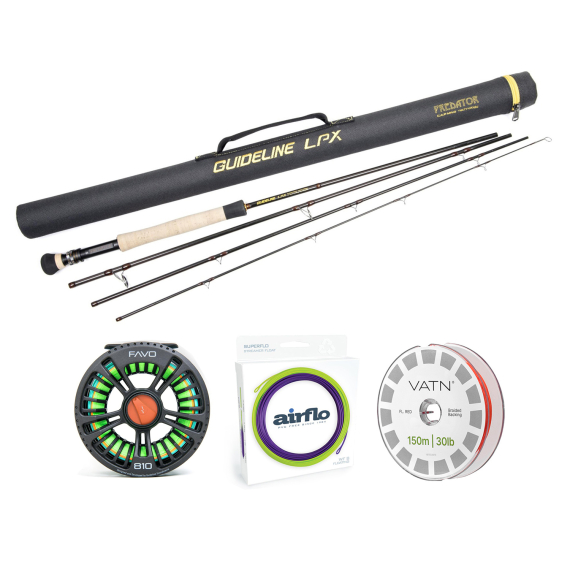 Guideline LPX Predator Streamer Combo - 9\' #6 i gruppen Fiskeset / Flugfiskeset / Flugfiskeset Enhands hos Sportfiskeprylar.se (BUNDLE_106488GLAIRFLO)