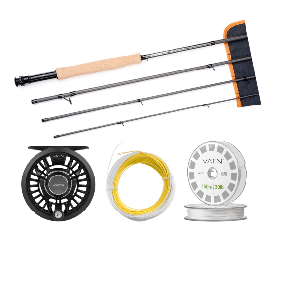 Guideline Rivolt Dry Fly Taper+ Flugset - 8\'6\'\' #4 i gruppen Fiskeset / Flugfiskeset / Flugfiskeset Enhands hos Sportfiskeprylar.se (BUNDLE_111161GL_2026_DRY)