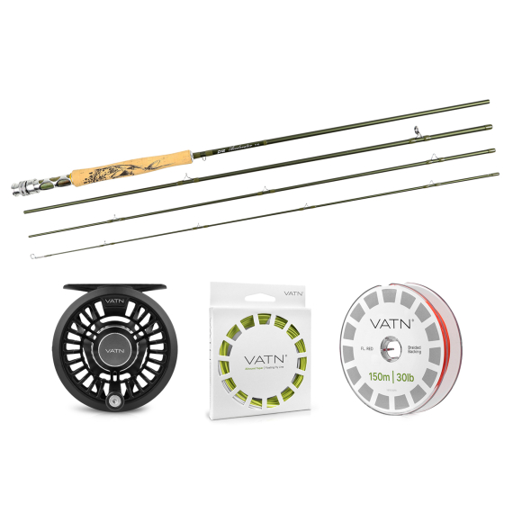 Pool 12 Accelerator / VATN Dry Fly Flugset - 9\' #5 i gruppen Fiskeset / Flugfiskeset / Flugfiskeset Enhands hos Sportfiskeprylar.se (BUNDLE_20258554FLAR5F)