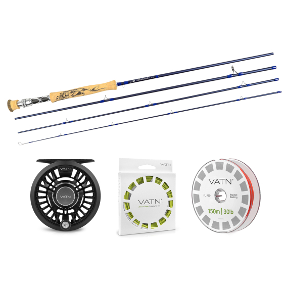 Pool 12 Accelerator / VATN Dry Fly Flugset - 9\' #6 i gruppen Fiskeset / Flugfiskeset / Flugfiskeset Enhands hos Sportfiskeprylar.se (BUNDLE_20258555FLAR6F)