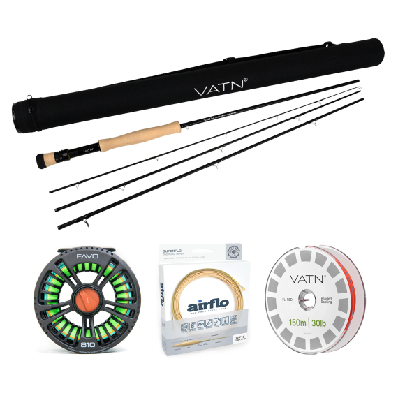VATN M1 Ridge 2.0 Tactical Taper Combo - 9\' #7 i gruppen Fiskeset / Flugfiskeset / Flugfiskeset Enhands hos Sportfiskeprylar.se (BUNDLE_VATNST97AIRFLO)