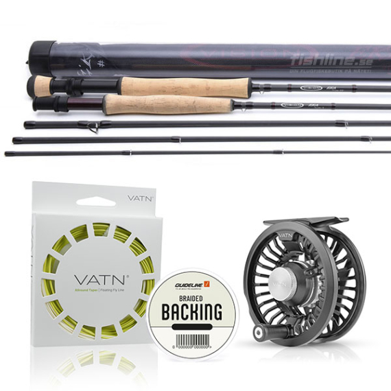 Vision Eka Flugset # 5 9\' i gruppen Fiskemetoder / Flugfiske / Flugfiskeset hos Sportfiskeprylar.se (BUNDLE_VEK4905)