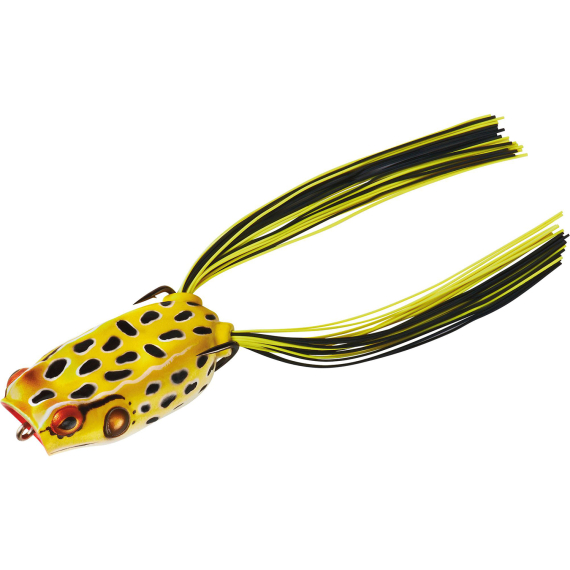 Booyah Poppin Pad Crasher 5cm, 7g - Swamp Frog - Fiskedrag - Ytbeten - Poppers