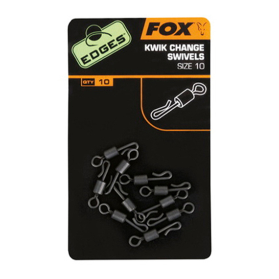 Fox Edges Kwik Change Swivels i gruppen Krok & Småplock / Lekande / Enkellekande hos Sportfiskeprylar.se (CAC486r)