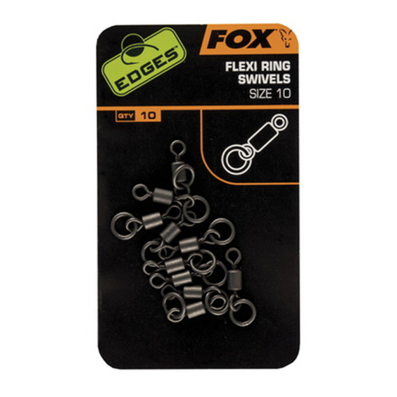 Fox Edges Flexi Ring Swivel i gruppen Krok & Småplock / Riggtillbehör / Övriga Riggtillbehör hos Sportfiskeprylar.se (CAC529r)