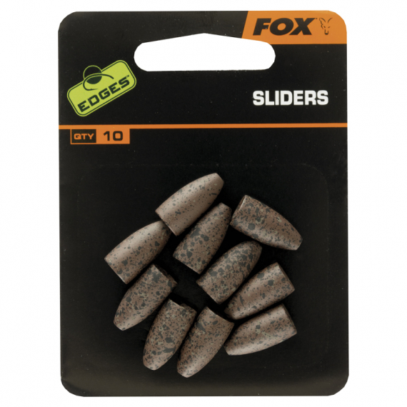 Fox Edges Sliders (10-pack) i gruppen Krok & Småplock / Sänken & Vikter / Bullet Weights hos Sportfiskeprylar.se (CAC537)