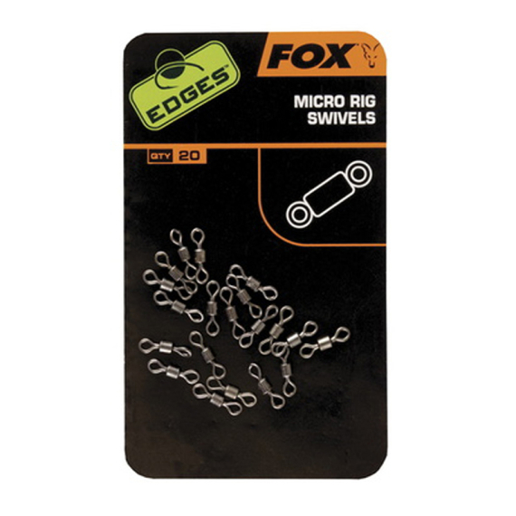 Fox Edges Micro Rig Swivels 20-pack i gruppen Krok & Småplock / Riggtillbehör / Övriga Riggtillbehör hos Sportfiskeprylar.se (CAC538)