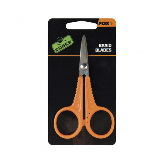 Fox Edges Micro Scissors - Orange i gruppen Verktyg & Tillbehör / Tänger & Saxar / Linklippare & Saxar hos Sportfiskeprylar.se (CAC563)