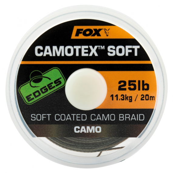 Fox Camotex Soft 20m i gruppen Krok & Småplock / Tafsar & Tafsmaterial / Tafsmaterial / Tafsmaterial Braid hos Sportfiskeprylar.se (CAC735r)