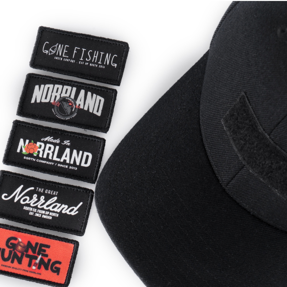 SQRTN Velcro 120 Cap Black i gruppen Kläder & Skor / Kepsar & Huvudbonader / Kepsar / Truckerkepsar hos Sportfiskeprylar.se (CAP-190-OSFA)