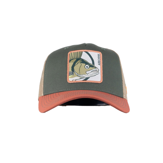 SQRTN Abborre Trucker Cap Olive i gruppen Kläder & Skor / Kepsar & Huvudbonader / Kepsar / Truckerkepsar hos Sportfiskeprylar.se (CAP-249-OSFA)