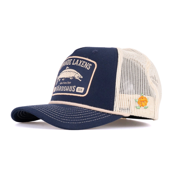 SQRTN Hoppande Laxen Trucker Cap, Navy i gruppen Superdeals-se / Paketpris hos Sportfiskeprylar.se (CAP-431-OSFA)