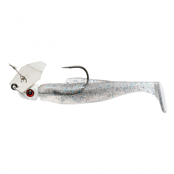 Z-man Diezel Chatterbait 1/4 Oz - Smoky Shad (Silver Blade/Whitehead) i gruppen Fiskedrag / Bladed Jigs & Chatterbaits hos Sportfiskeprylar.se (CBD14-07)