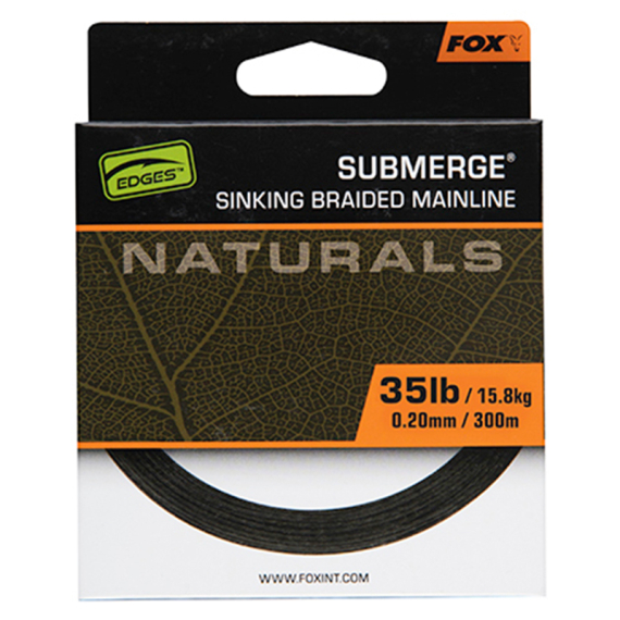 Fox Edges Submerge Sinking Braided Mainline i gruppen Fiskelinor / Flätlinor & Superlinor hos Sportfiskeprylar.se (CBL024r)