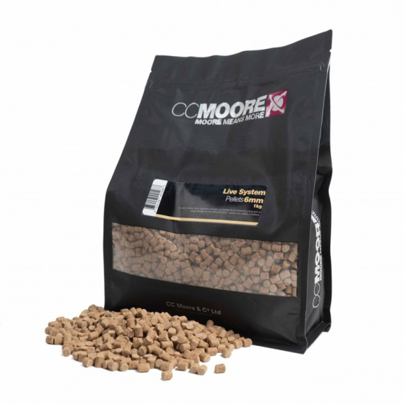 CC Moore Live System Pellets i gruppen Fiskedrag / Boilies, Krokbeten & Mäsk / Pellets hos Sportfiskeprylar.se (CCM-90307r)