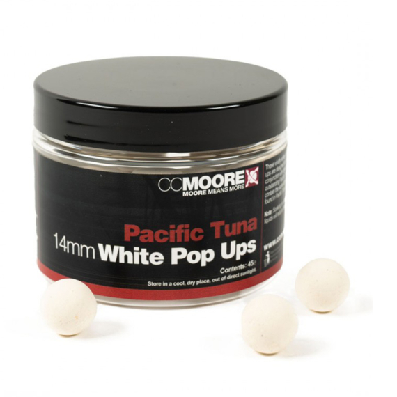 CC Moore Pacific Tuna Pop Ups i gruppen Fiskedrag / Boilies, Krokbeten & Mäsk / Popups & Wafters hos Sportfiskeprylar.se (CCM-90551r)