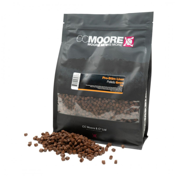 CC Moore Pro-Stim Liver Pellets i gruppen Fiskedrag / Boilies, Krokbeten & Mäsk / Pellets hos Sportfiskeprylar.se (CCM-90893r)