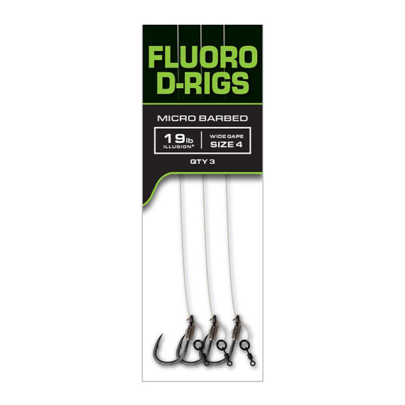 Fox Carp Ready Rigs Fluoro D-Rig i gruppen Krok & Småplock / Färdiga Riggar hos Sportfiskeprylar.se (CCR204r)