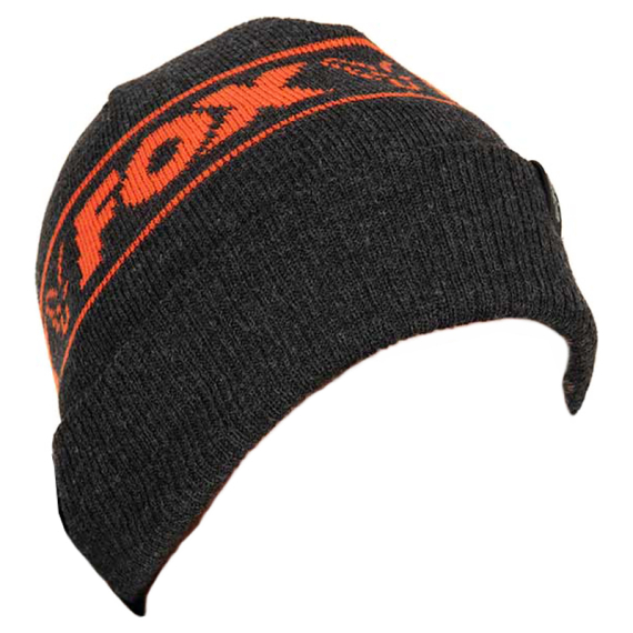 Fox Collection Beanie Black & Orange i gruppen Kläder & Skor / Kepsar & Huvudbonader / Mössor hos Sportfiskeprylar.se (CHH019)
