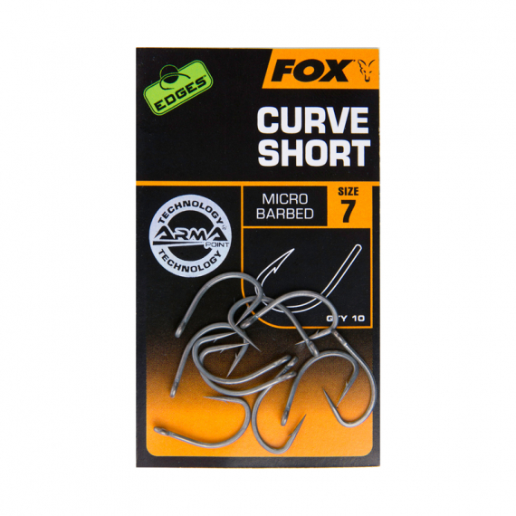 Fox Edges Armapoint Curve Short Shank i gruppen Krok & Småplock / Krok / Specimenkrok hos Sportfiskeprylar.se (CHK206r)