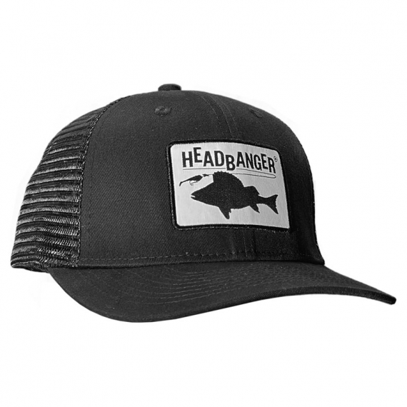 Headbanger Perch Patch Snapback Trucker i gruppen Kläder & Skor / Kepsar & Huvudbonader / Kepsar / Snapbackkepsar hos Sportfiskeprylar.se (CL-HT-SBTR-03)