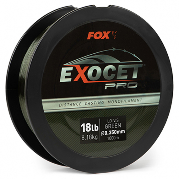 Fox Exocet Pro Low Vis Green, 1000m i gruppen Fiskelinor / Nylonlinor hos Sportfiskeprylar.se (CML188r)
