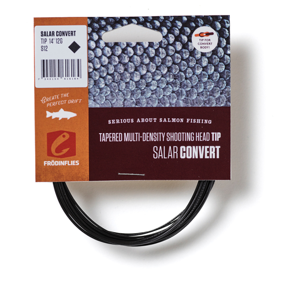 Frödin Salar Convert Tip S12 i gruppen Fiskelinor / Flugfiskelinor / Spetsar hos Sportfiskeprylar.se (CONVTIP1012r)