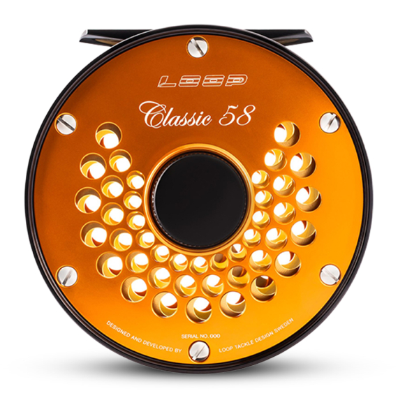 Loop Classic Reel Ported Fall i gruppen Fiskerullar / Flugfiskerullar & Extraspolar / Flugrullar hos Sportfiskeprylar.se (CRA5-8PLr)