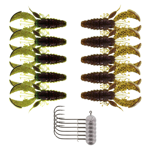 Westin Crecraw 8,5cm Jighead Combo i gruppen Fiskedrag / Betespaket / Betespaket Abborre hos Sportfiskeprylar.se (CRECRAWJIGHEADCOMBO)