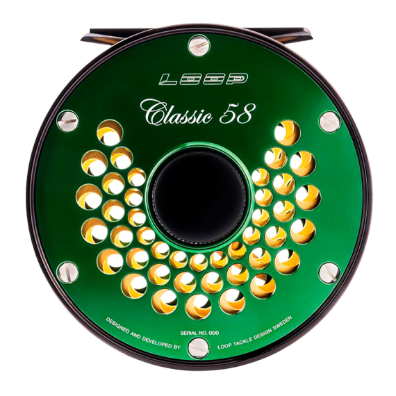 Loop Classic Reel Ported Verdant i gruppen Fiskerullar / Flugfiskerullar & Extraspolar / Flugrullar hos Sportfiskeprylar.se (CRG5-8PLr)