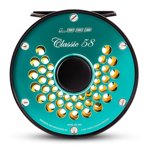 Loop Classic Reel Ported Aurora i gruppen Fiskerullar / Flugfiskerullar & Extraspolar / Flugrullar hos Sportfiskeprylar.se (CRT5-8PLr)