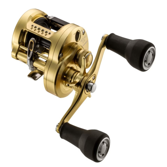 Shimano Calcutta Conquest MD 401XG Long Handle i gruppen Fiskerullar / Multirullar / Rundgavlade Multirullar hos Sportfiskeprylar.se (CTCNQMD401XGLHB)