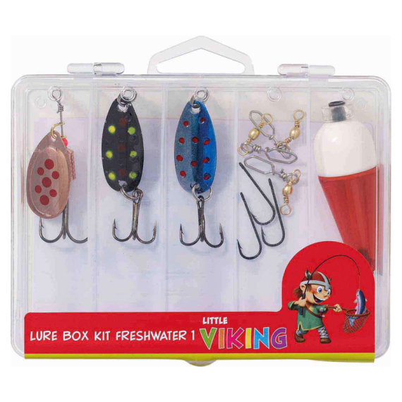 Kinetic Little Viking Lure Box Kit Freshwater 1 i gruppen Fiskedrag / Betespaket / Betespaket Abborre hos Sportfiskeprylar.se (D251-023-212)