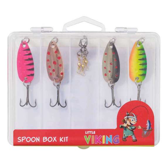Kinetic Little Viking Spoon Box Kit i gruppen Fiskedrag / Betespaket hos Sportfiskeprylar.se (D261-023-213)