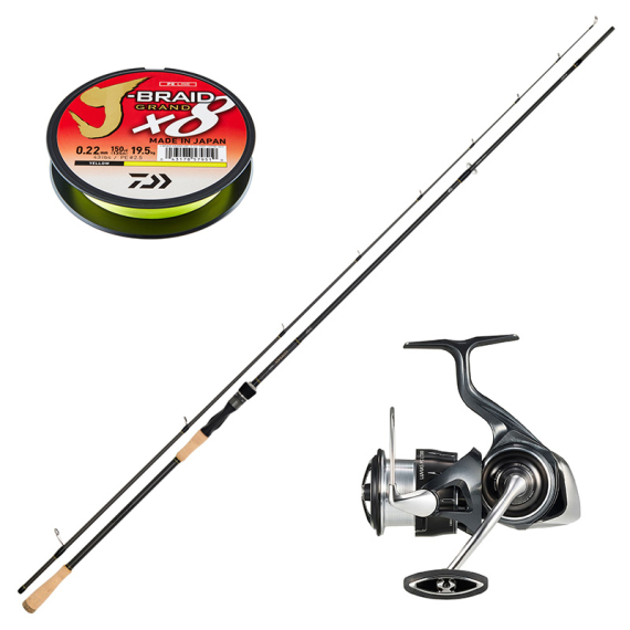 Daiwa Luvias Spinning 9\'0\'\' 7-32g Seatrout Combo i gruppen Fiskeset / Haspelset / Haspelset Havsöring hos Sportfiskeprylar.se (DAIWALUVIASSEATROUTSET)