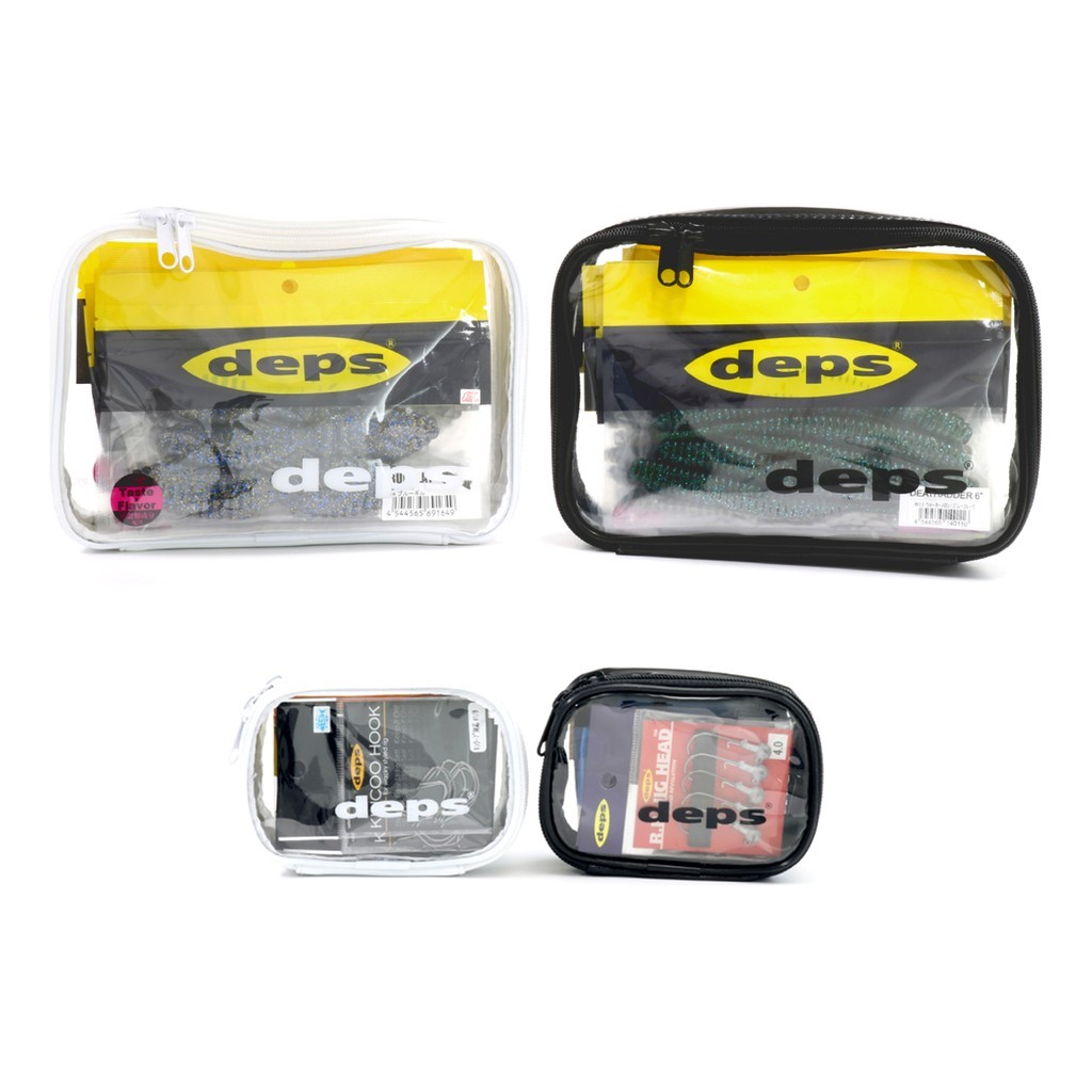 Deps Multi Pouch Black - M i gruppen Förvaring / Fiskeväskor / Tillbehörsväskor hos Sportfiskeprylar.se (DE004524)