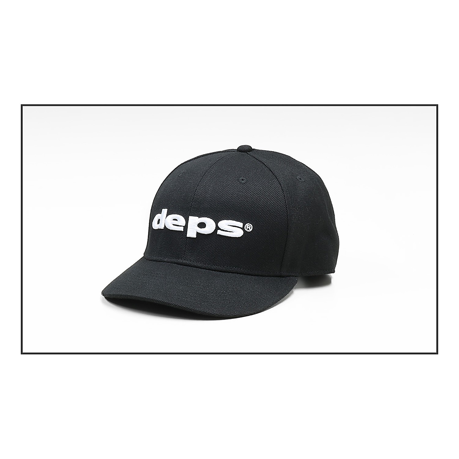 Deps Logo Cap Black X Black i gruppen Kläder & Skor / Kepsar & Huvudbonader / Kepsar hos Sportfiskeprylar.se (DE995013)
