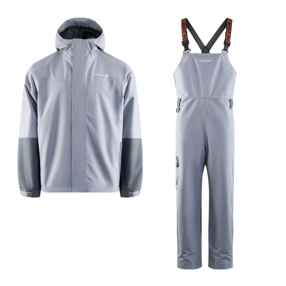 Grundéns Men\'s Deepwater 2L Fishing Jacket & Bib Set Tradewinds i gruppen Kläder & Skor / Kläder / Klädset & Fiskeställ hos Sportfiskeprylar.se (DEEPWATERSET)