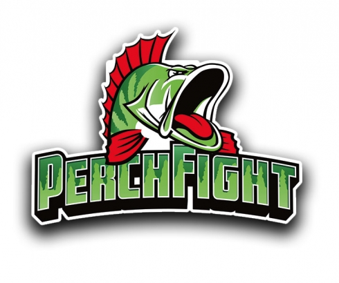 Klistermärke PerchFight (10 x 7,3 cm) i gruppen Övrigt / Klistermärken & Dekaler hos Sportfiskeprylar.se (DEKALPERCHF)