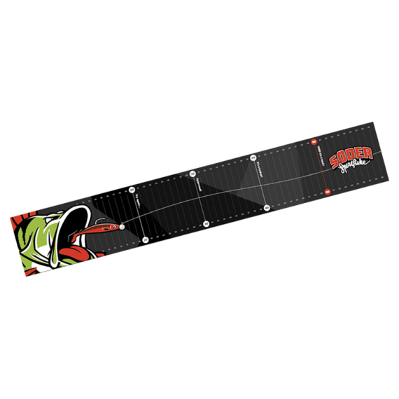 Söder Sportfiske Mätdekal 60cm i gruppen Verktyg & Tillbehör / Mätverktyg & Måttdekaler hos Sportfiskeprylar.se (DEKALSMBALUABBORRE)