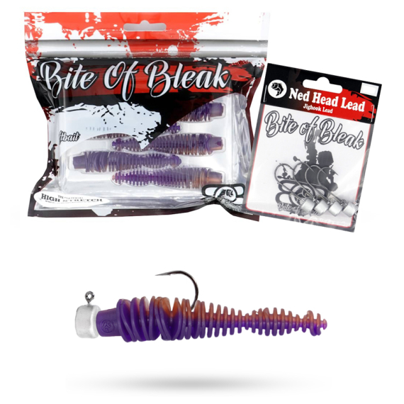 Bite Of Bleak DFC Worm Ned Bundle i gruppen Fiskedrag / Betespaket / Betespaket Abborre hos Sportfiskeprylar.se (DFCNEDSET)