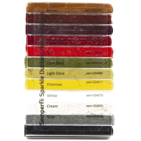 Semperfli Sparkle Dubbing Dispenser i gruppen Krok & Småplock / Flugbindning / Flugbindningsmaterial / Dubbing hos Sportfiskeprylar.se (DSKD012MIX)