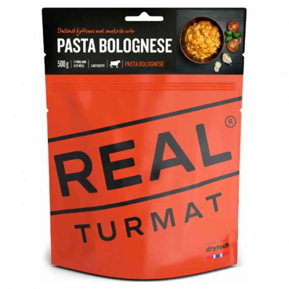 Real Turmat Pasta Bolognese i gruppen Outdoor / Friluftsmat / Frystorkad Mat hos Sportfiskeprylar.se (DT5263)