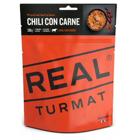 Real Turmat Chili con Carne i gruppen Outdoor / Friluftsmat / Frystorkad Mat hos Sportfiskeprylar.se (DT5266)