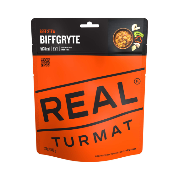 Real Turmat Beef Stew i gruppen Outdoor / Friluftsmat / Frystorkad Mat hos Sportfiskeprylar.se (DT6020)