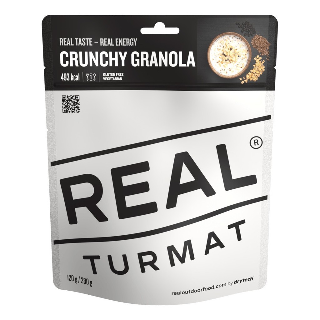 Real Turmat Crunchy Granola i gruppen Outdoor / Friluftsmat / Frystorkad Mat hos Sportfiskeprylar.se (DT6054)
